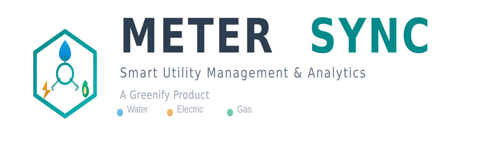 MeterSync Water Analytics Logo